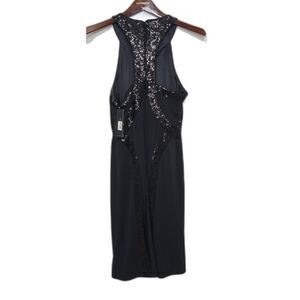 Laundry by Shelli Segal Black Sequin Dress
